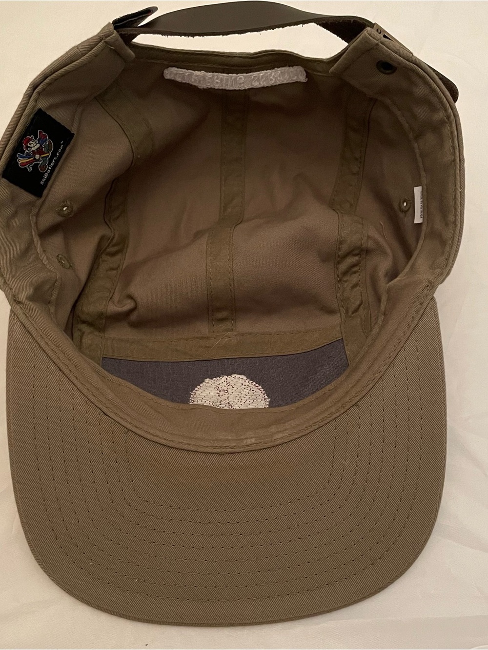 Ski Butlers Adjustable 5-Panel Cap with Leather Patch - Picture 7 of 8